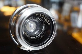 Carl Zeiss Jena Biogon 3.5cm f/2.8 for Contax RF Pre-war lens