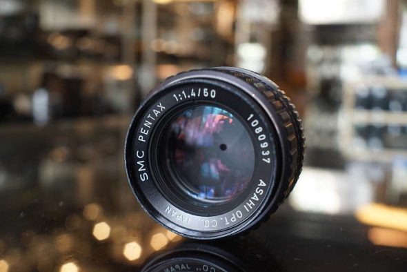 Pentax SMC-K 50mm f/1.4 PK mount