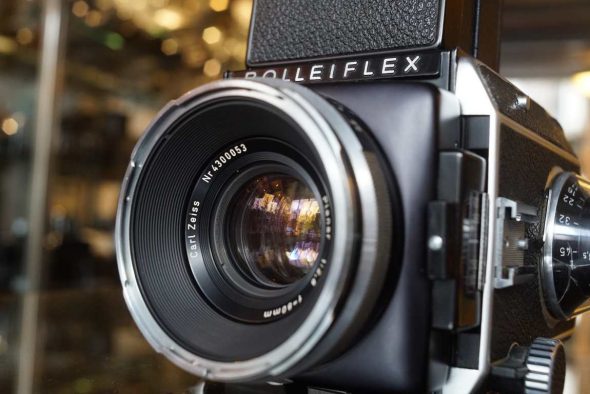 Rolleiflex SL66 + Carl Zeiss Planar 80mm F/2.8 lens, serviced shutter
