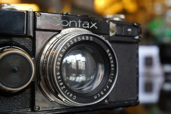 Contax I + Sonnar 50mm 1:2 collapsible