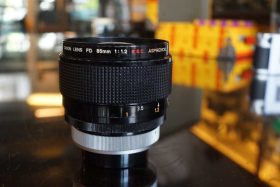Canon lens FD 85mm F/1.2 S.S.C. Aspherical, cleaned