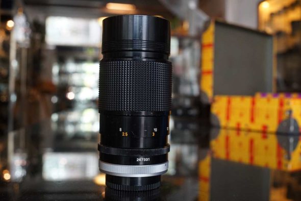 Canon lens FD 200mm 1:4 SSC