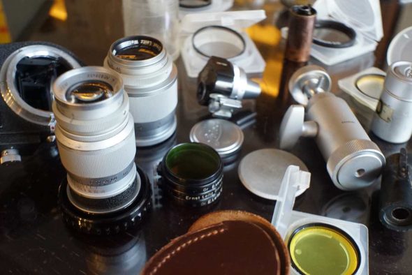 Huge lot of Leica / Leitz M, LTM and Visoflex accessories