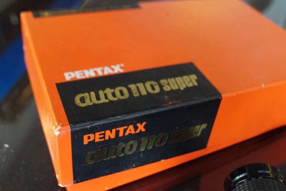 Pentax 110 Super kit with 4 lenses, boxed collectors kit