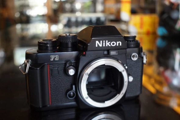 Nikon F3 Press, recent CLA