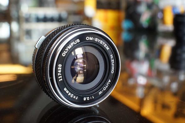 Olympus OM H.Zuiko 24mm F/2.8 lens