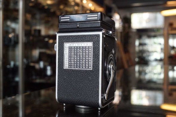 Rolleiflex 2.8F TLR with 80/2.8 Planar lens, recent CLA