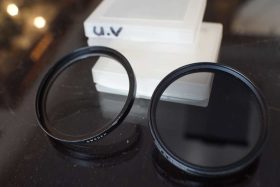 Hasselblad B60 UV filter and POL filter lot