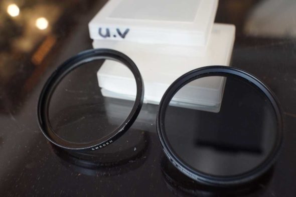 Hasselblad B60 UV filter and POL filter lot