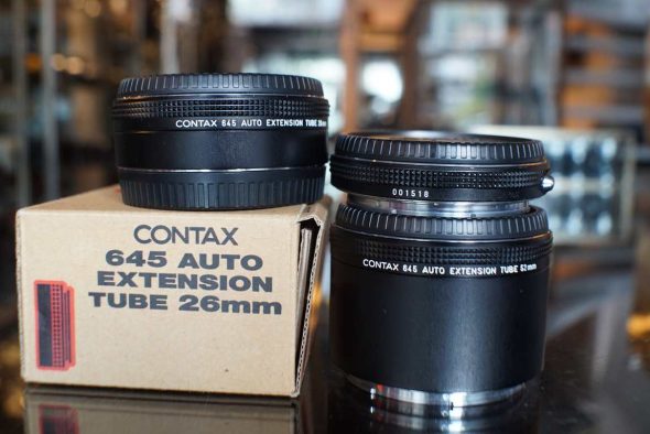 Contax 645 extension tube set 3x