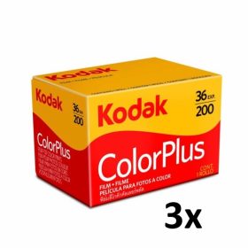 Kodak ColorPlus 200 / 135-36 (3-pack)