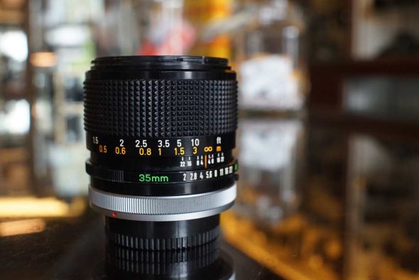 Canon FD 35mm f/2 SSC Convex