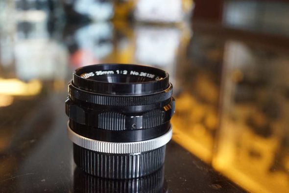 Canon lens 35mm F/2 LTM mount