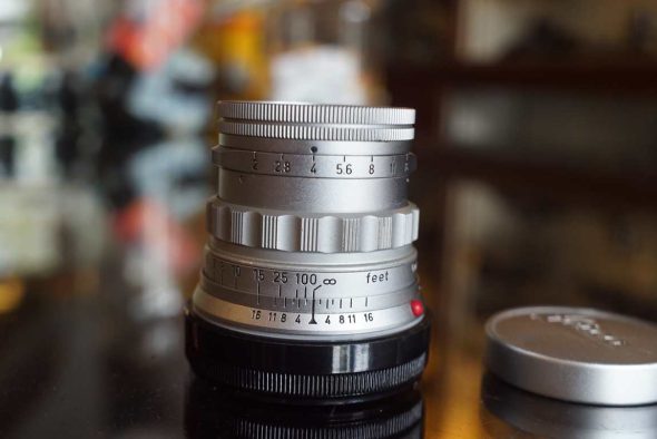 Leica Leitz Summicron 5cm F/2 ”Rigid” M-mount lens