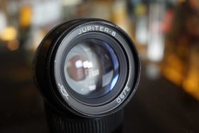 KMZ Jupiter-8 50mm f/2 black in Leica screw mount