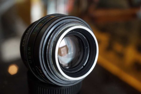 KMZ Jupiter-8 50mm f/2 black in Leica screw mount