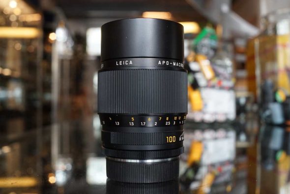 Leica APO Macro-Elmarit-R 2.8 / 100mm ROM, Boxed