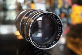 Canon 135mm F/3.5 for LTM lens chrome