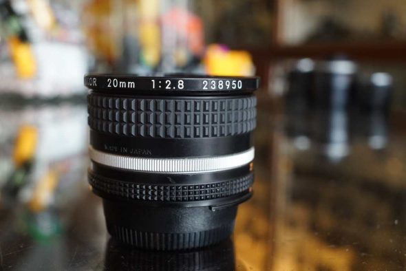 Nikon Nikkor 20mm F/2.8 Ai-S lens