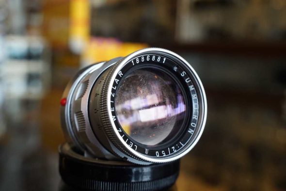 Leica Summicron 50mm F/2 Rigid for Leica M mount, remarks