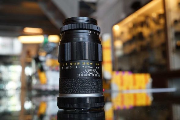 Leica Leitz Elmarit 90mm f/2.8 M Black version