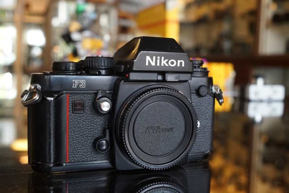 Nikon F3 SLR camera with standard prism finder