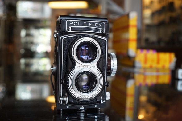 Rolleiflex T TLR camera with Tessar 75mm F/3.5 lens