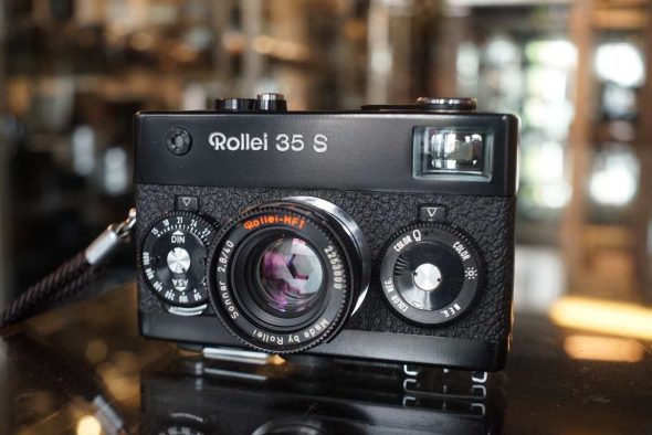 Rollei 35S black w/ Sonnar lens