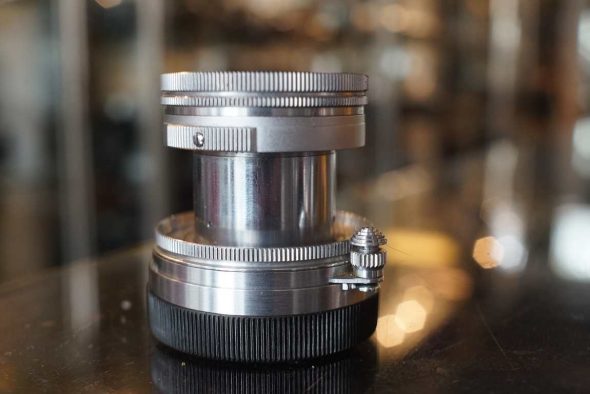 Leica Leitz Summitar f=5cm F/2 LTM lens chrome