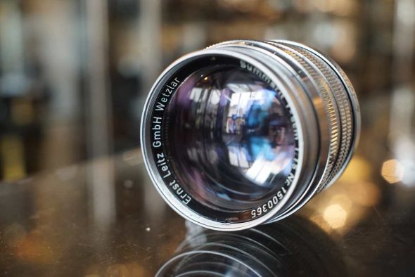 Leica Leitz Summarit 1:1.5 / 5cm lens LTM