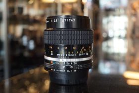 Nikon Micro-NIkkor 55mm F/2.8 AI-S lens