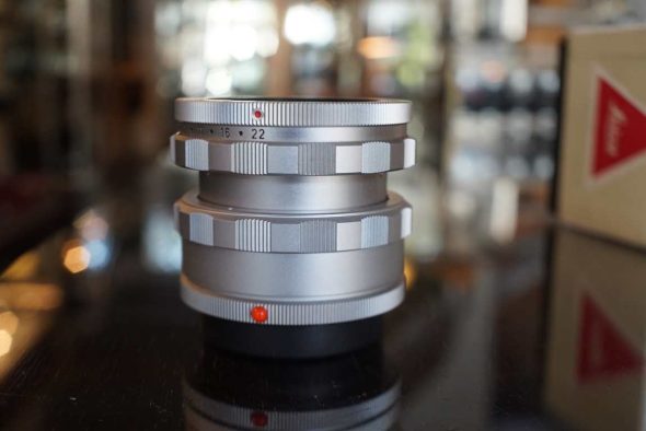 Leica Leitz Elmar 65mm f/3.5 11062/OCMOR Boxed + 16464K/OTZFO