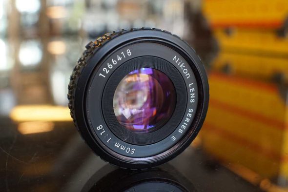 Nikon Series E 50mm f/1.8 standard lens