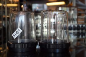 Lot of 2x Hasselblad clear lens containers for V-series lenses