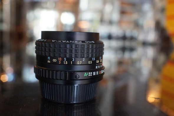 Pentax SMC-A 28mm f/2.8 wide angle lens for PK