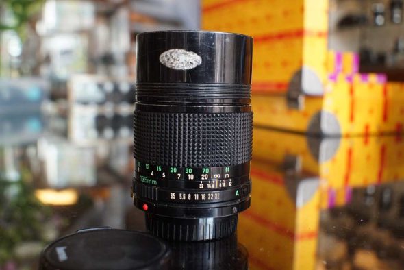 Canon nFD 135mm F/3.5 lens