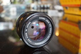 Canon nFD 50mm f/1.4 + BS-52 hood