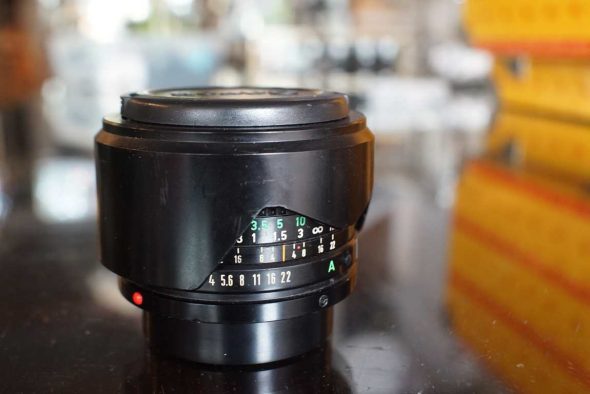 Canon nFD 28mm f/2.8 with hood