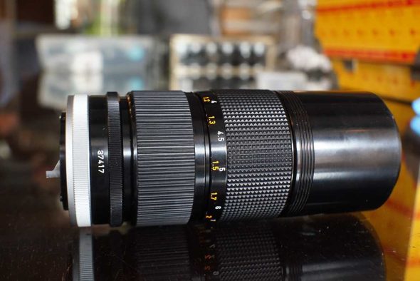 Canon FD 80-200mm f/4 SSC zoom lens