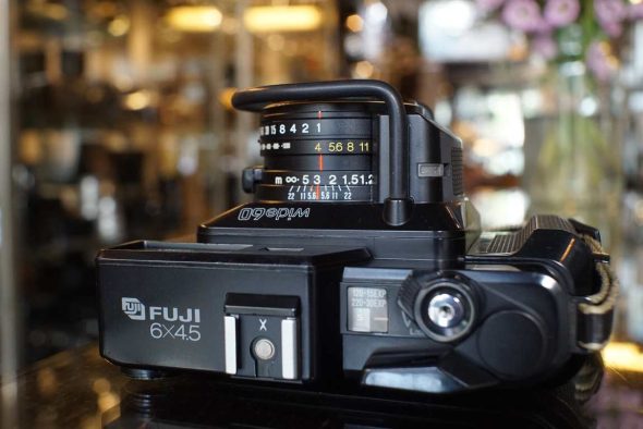Fuji GS645S medium format fixed lens rangefinder
