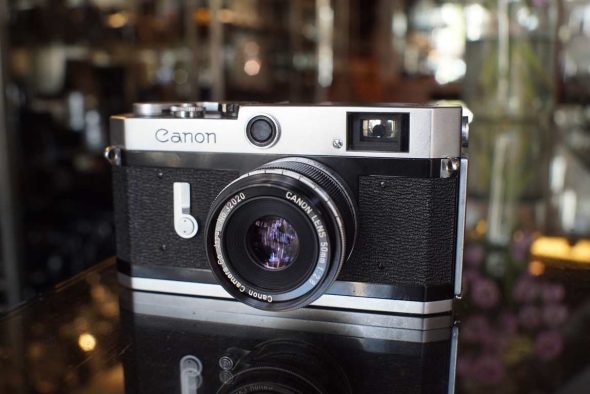 Canon P rangefinder with 50mm F/2.8 lens