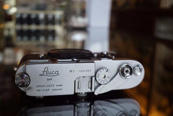 Leica M3 body single stroke, serviced 2023