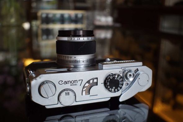 Canon 7 rangefinder + 50mm F/1.8 LTM lens