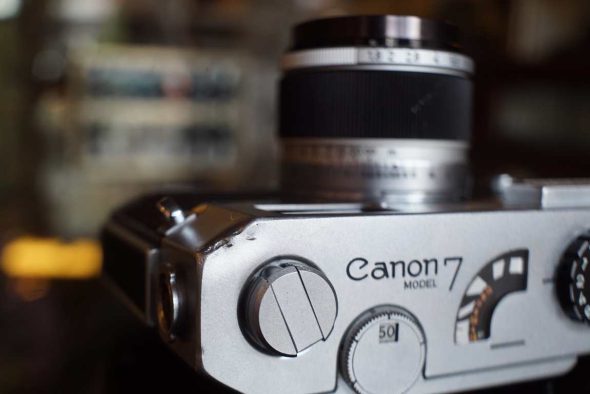 Canon 7 rangefinder + 50mm F/1.8 LTM lens