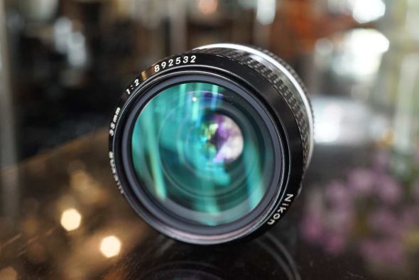 Nikon Nikkor 35mm F/2 Pre-AI prime lens