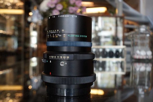 Mamiya M 65mm F/4 L-A, floating element, lens for RZ67