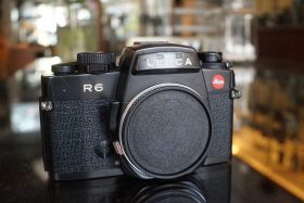 Leica R6 body black, worn but serviced