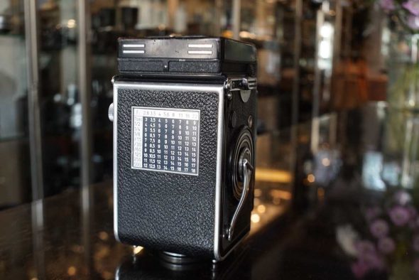 Rolleiflex 3.5F with 75mm F/3.5 Xenotar lenses, recent CLA