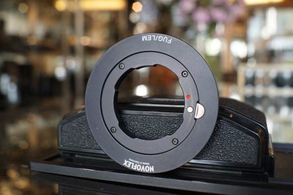 Novoflex FUG/LEM adapter – Leica M lens to Fuji GFX camera