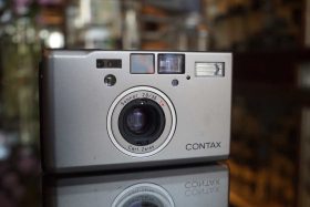 Contax T3 point & shoot with Zeiss Sonnar 35mm F/2.8 T*